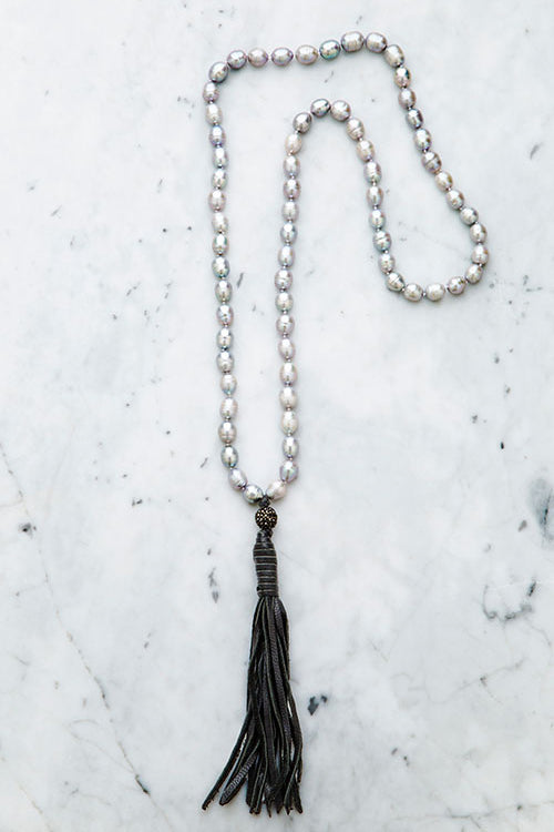 White Pearl Necklace | Baroque Pearl Choker | Stephanos | Stephanos