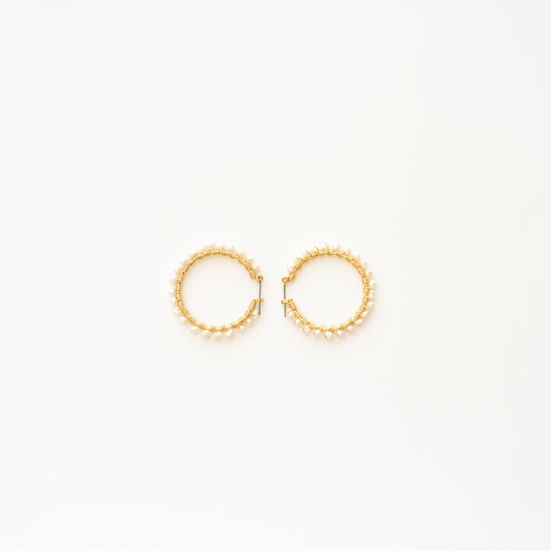 Stephanos ‘Ersa’ baby hoop earrings